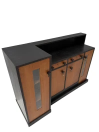 Oak Modernist Art Deco Sideboard or Credenza by Cor Alons, 1927